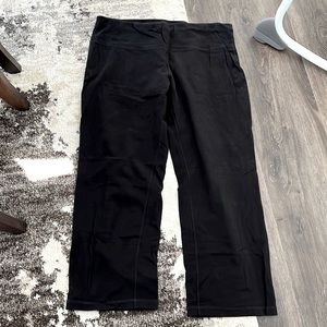 Athletic Works DriWorks Full Length Black Spandex Leggings